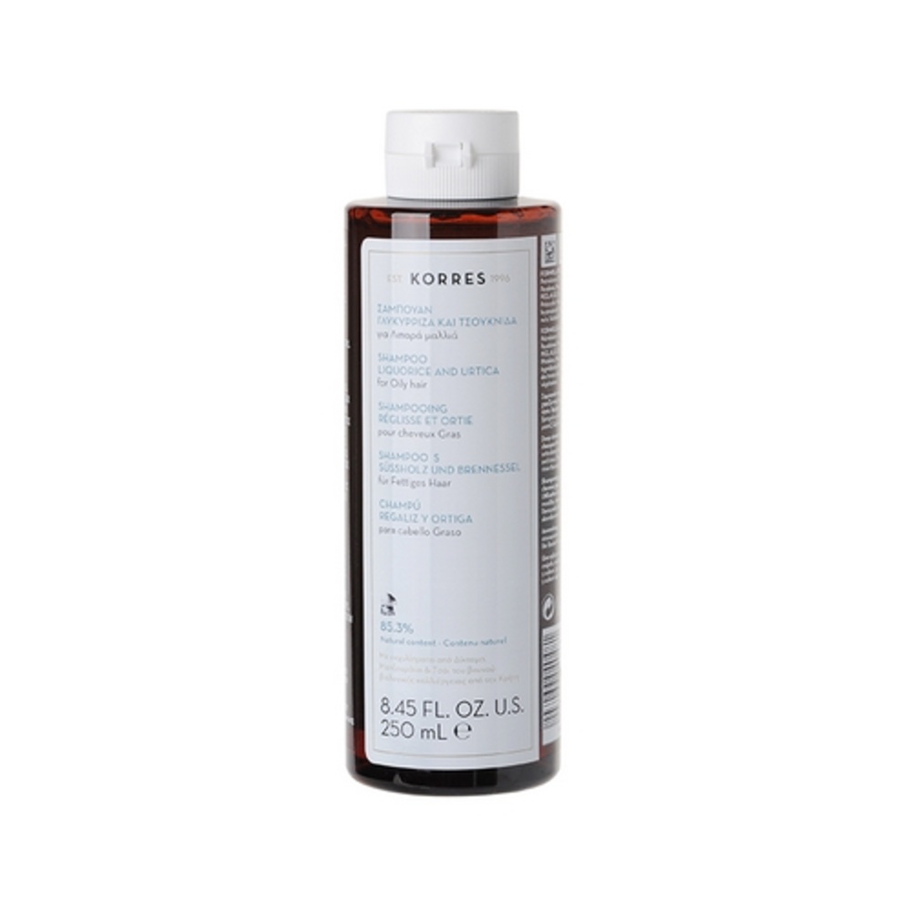 korres Reglisse et ortie Shampooing (cheveux gras)