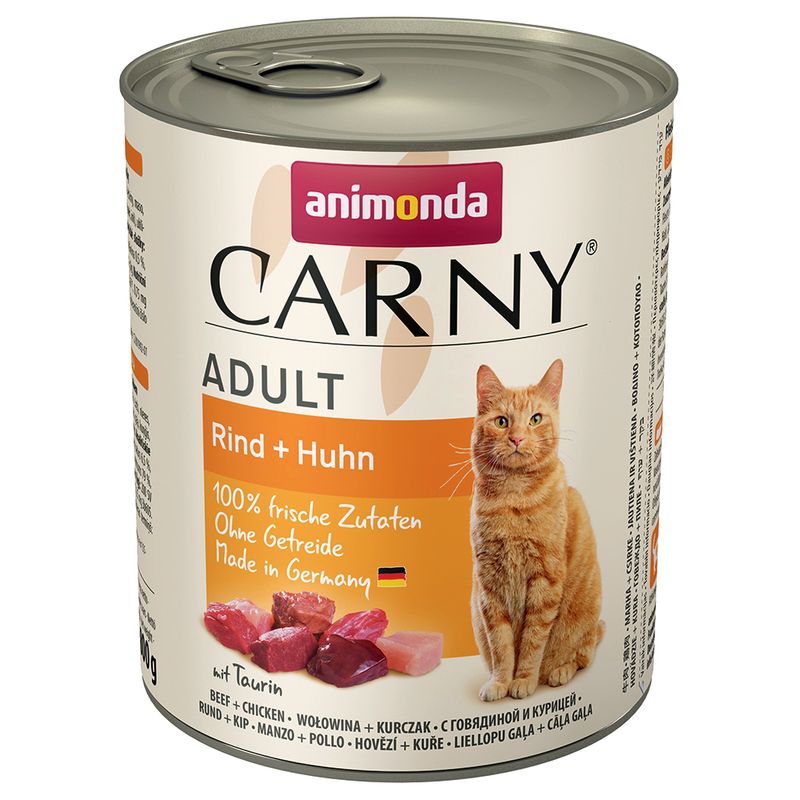 animonda Carny 800g x 24 im TOP-Angebot | bitiba %