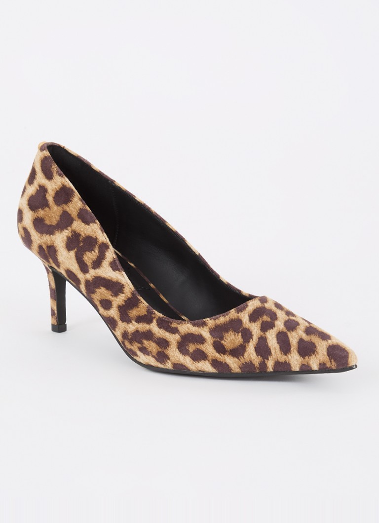Kurt Geiger Kensington Flexi cipele s antilop printom i leopard printom