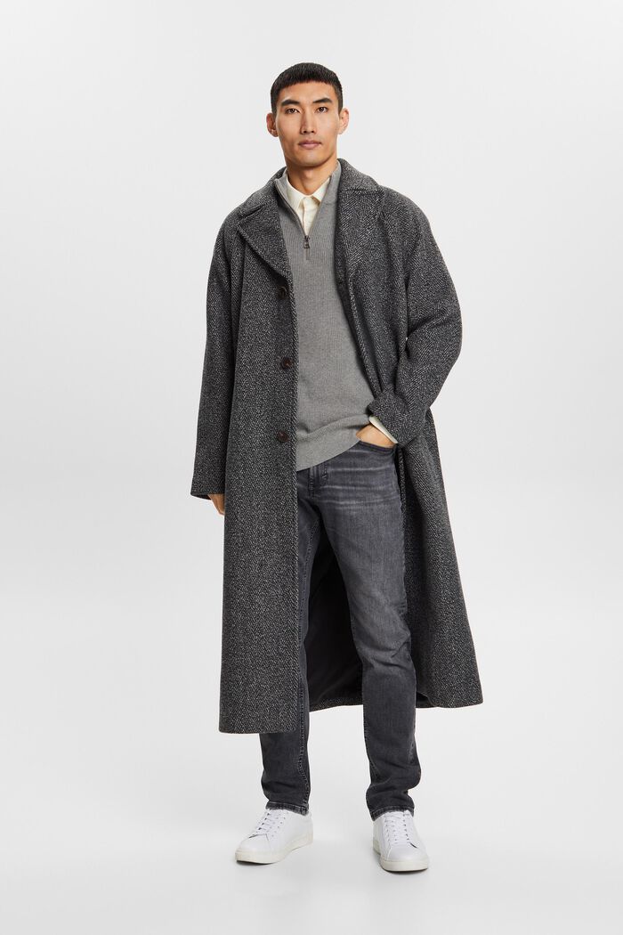 Schmale Jeans mit mittlerer Bundhöhe