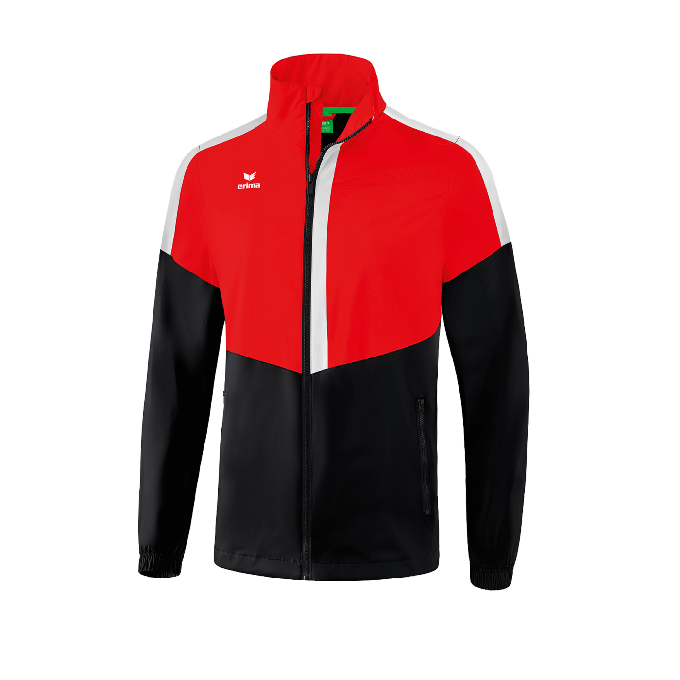 Erima Squad Regenjacke Rot Schwarz