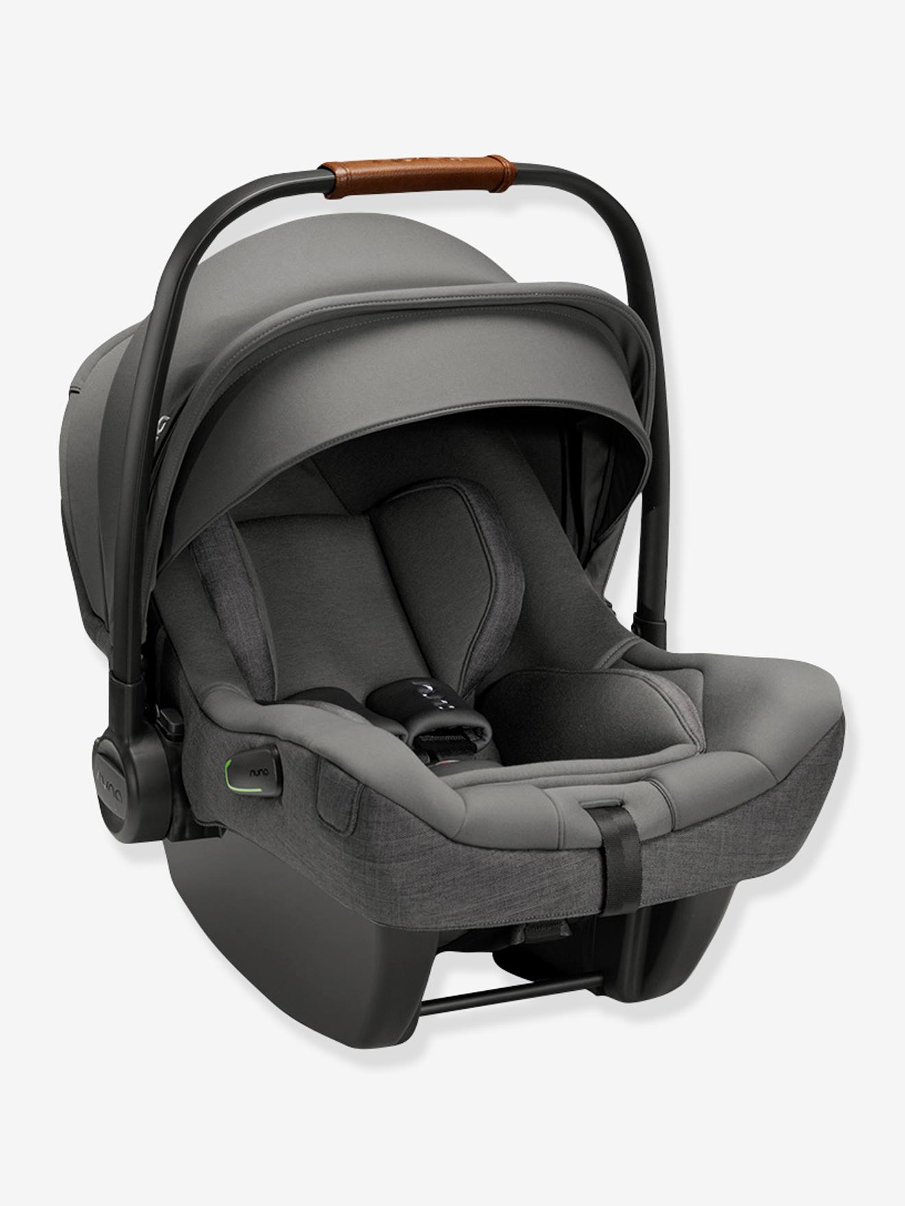 Siège-auto coque NUNA Pipa Next i-Size 40 à 83 cm, équivalence groupe 0+ gris foncé (granite)