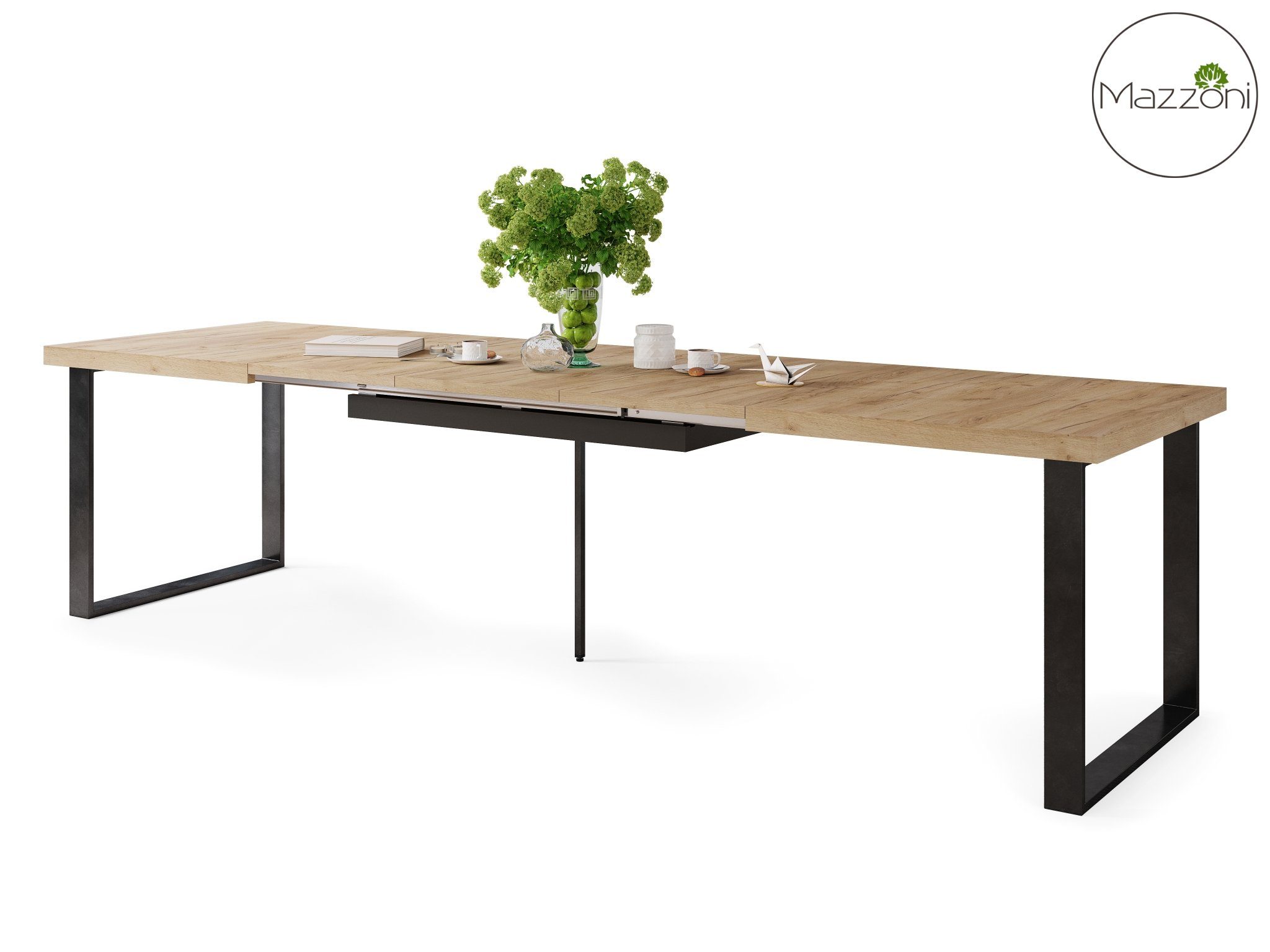 Mazzoni Esstisch Design Esstisch Avella Tisch ausziehbar 160 bis 310 cm