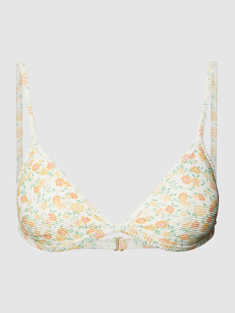 Bikini-Oberteil mit Hakenverschluss in offwhite