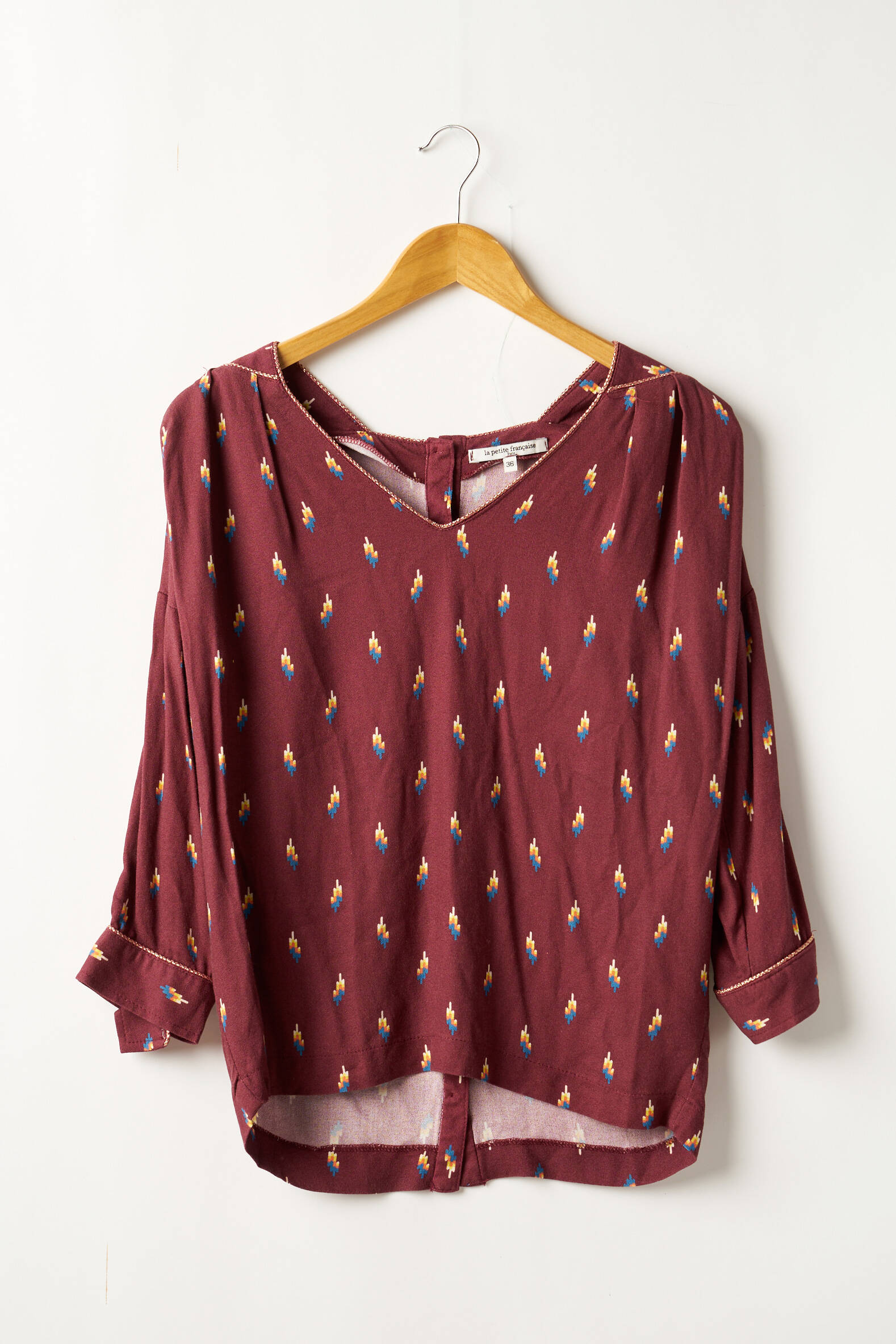La Petite Francaise Blouses Femme couleur rouge
