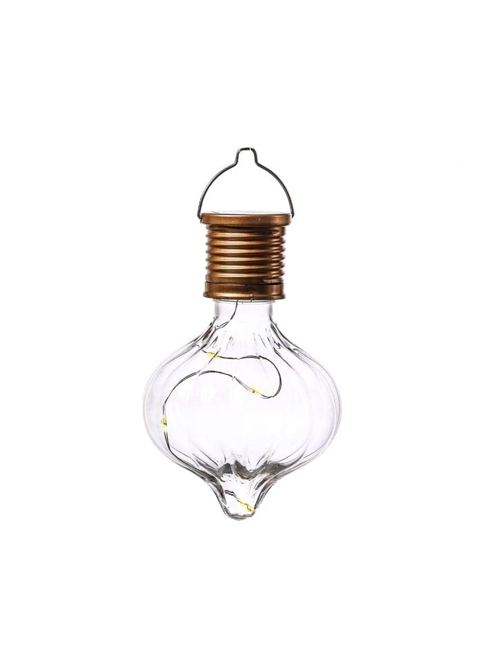 MARELIDA 4er Set LED Solar Glühbirnen orient H: 11,7cm in transparent günstig kaufen onesize