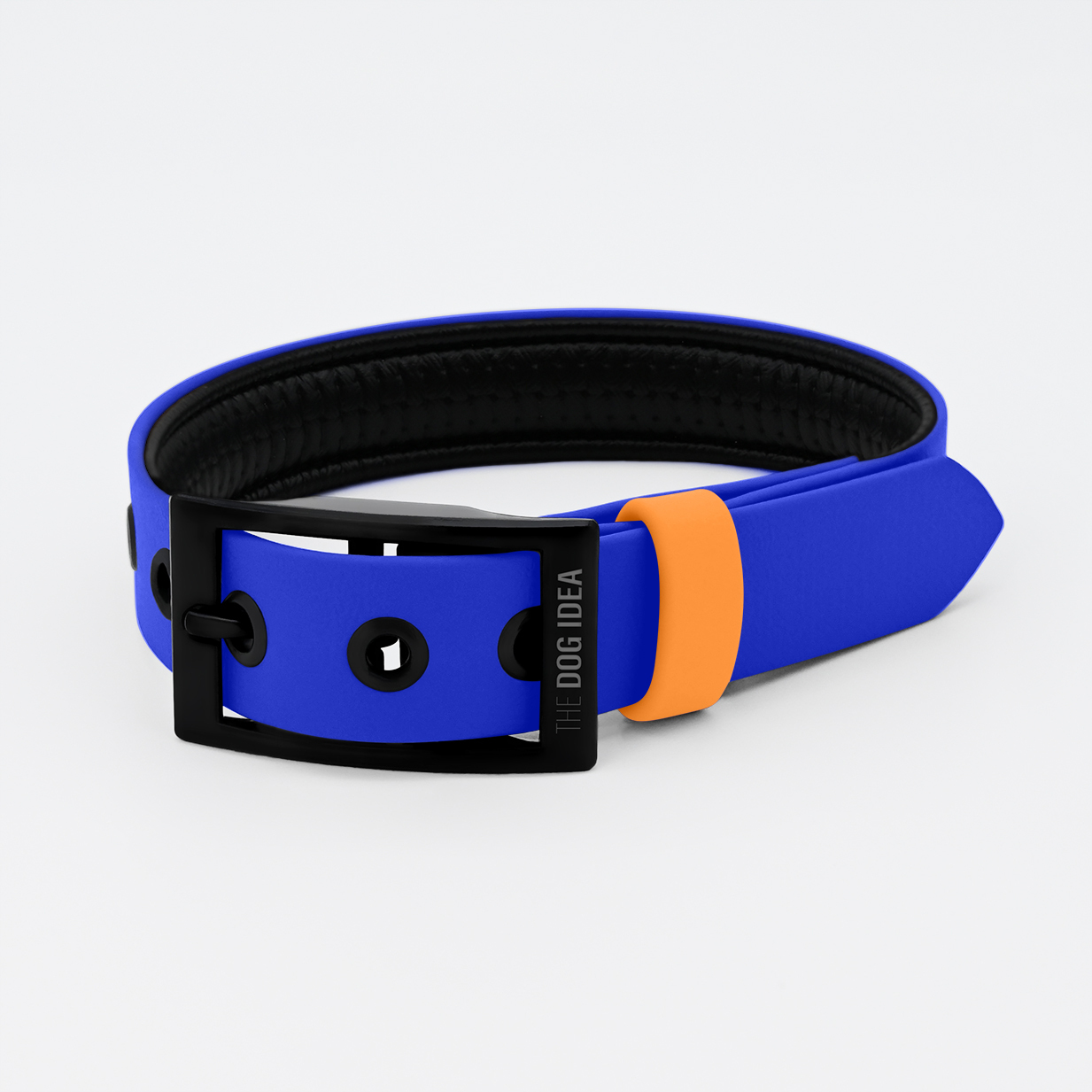 THE DOG IDEA Hundehalsbänder THE DOG IDEA Biothane Halsband Blau L
