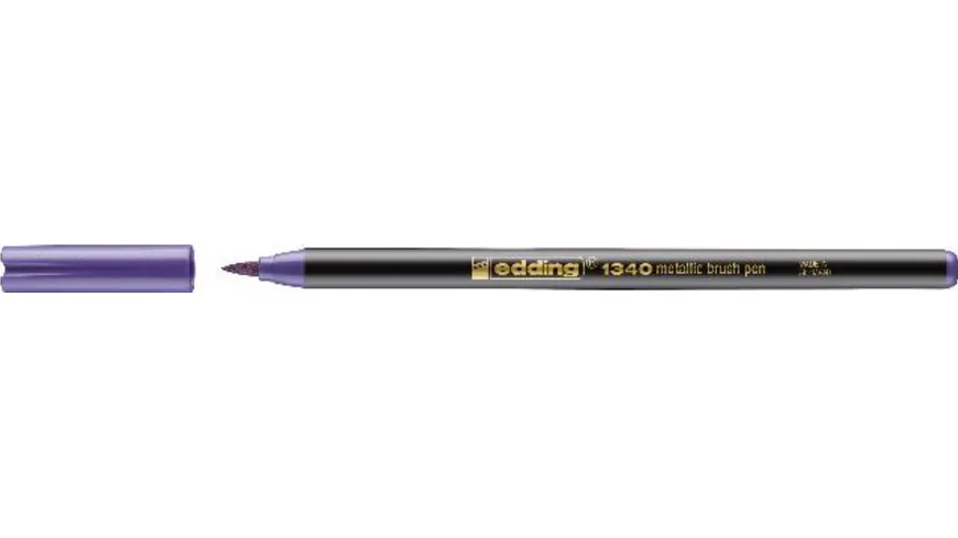 edding 1340 metallic Pinselstift violett-metallic
