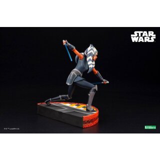 Star Wars The Clone Wars ARTFX PVC Statue 1/7 Ahsoka Tano Escape from the Clones 24 cm