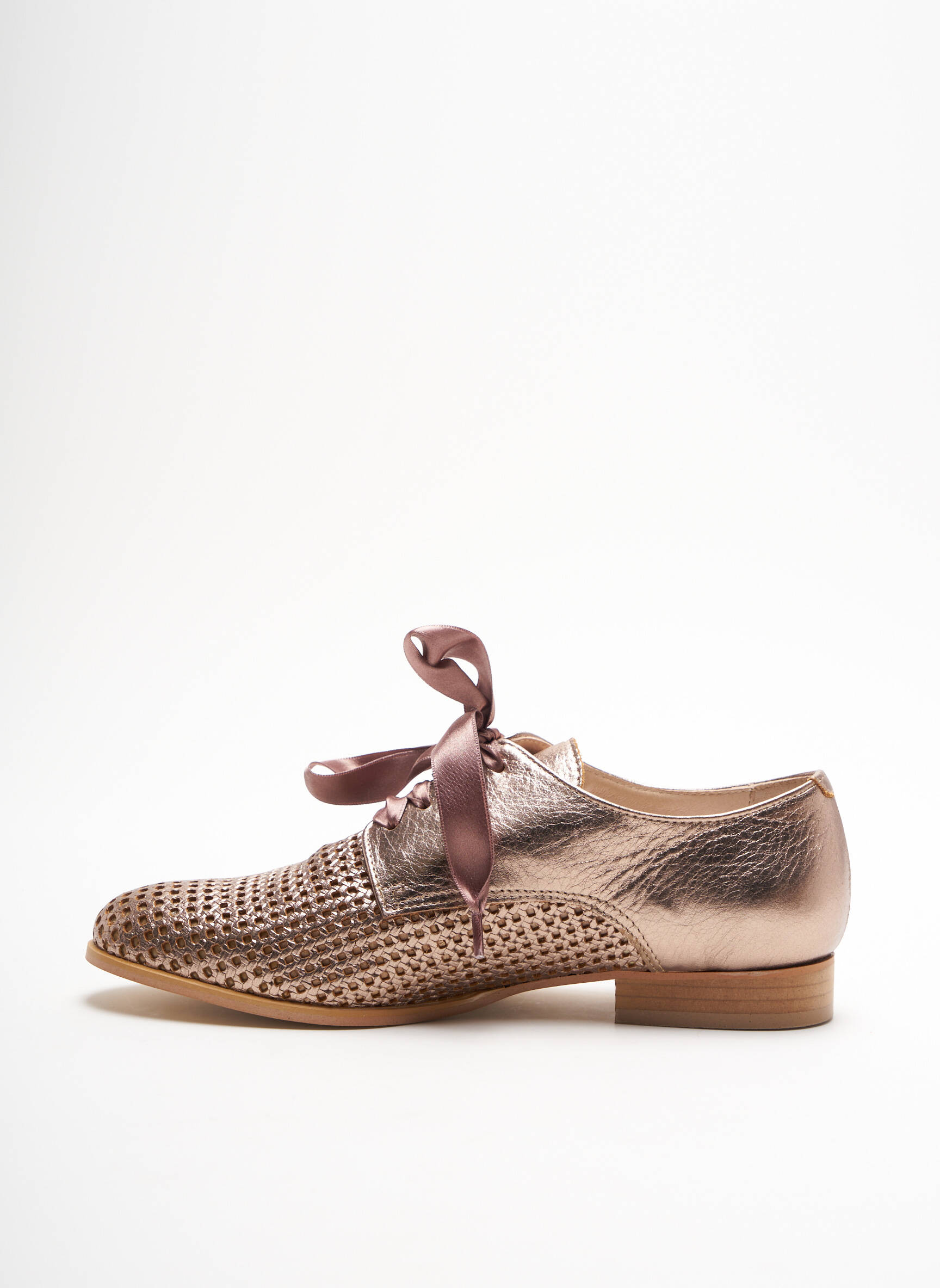 Myma Derby Femme couleur beige