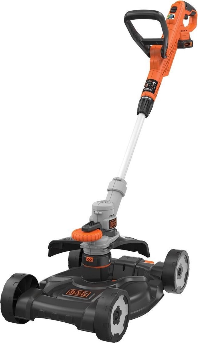 Black & Decker STC1820CM-QW Grastrimmer 3-în-1 18 volți 2,0 Ah Li-ion și scară