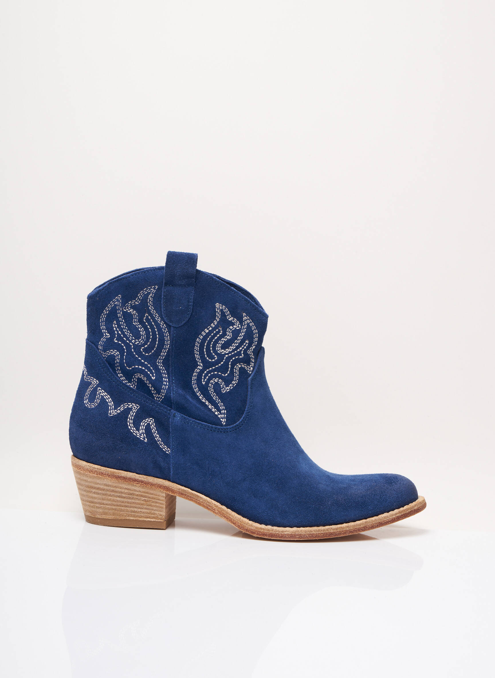 Paoyama Bottines Femme couleur bleu