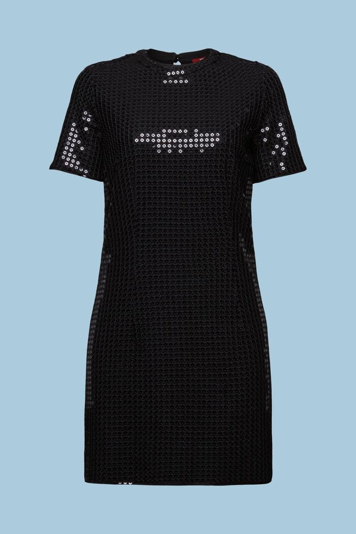 Minikleid mit Pailletten