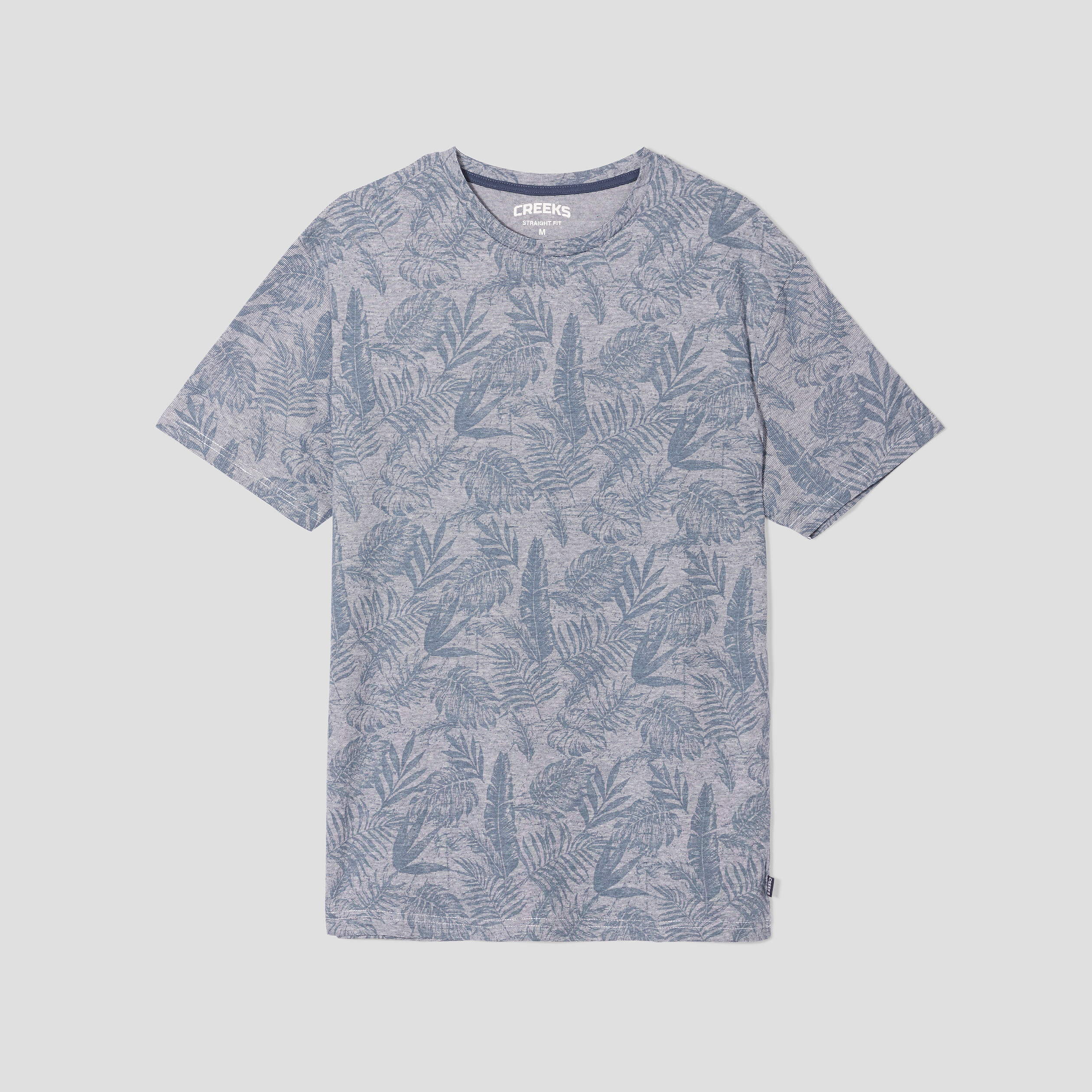 T-shirt manches courtes bleu homme | La Halle