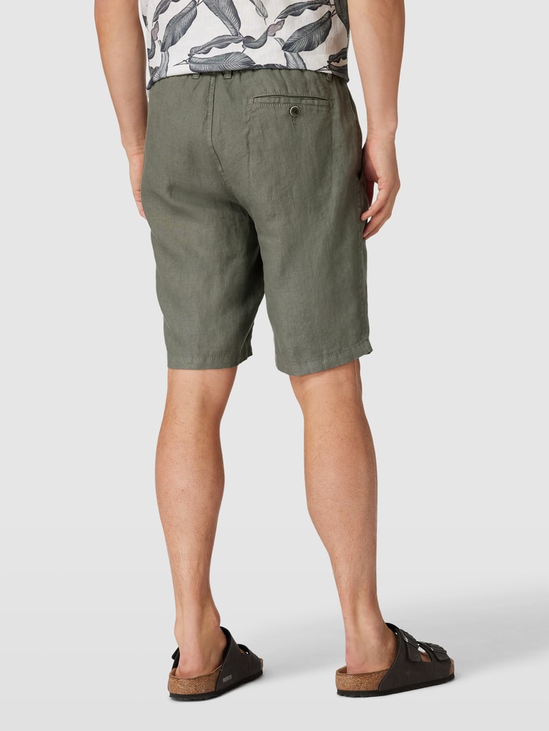 Bermudas mit elastischem Bund Modell 'BALU' in khaki