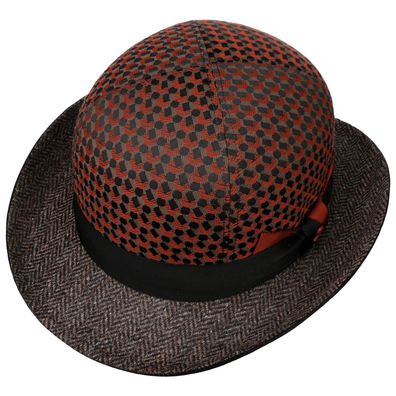 Alfonso D´Este Outdoorhut (1-St) Bowler mit Futter, Made in Italy
