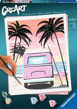 CreArt Beach Life - Malen nach Zahlen für Erwachsene