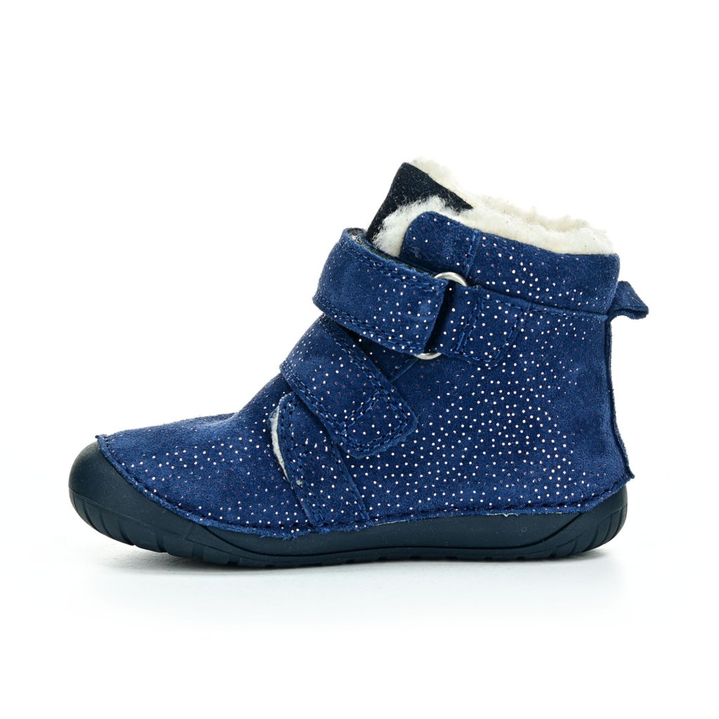 D.D.Step W070-42110 Bermuda Blue Winterbarfußschuhe