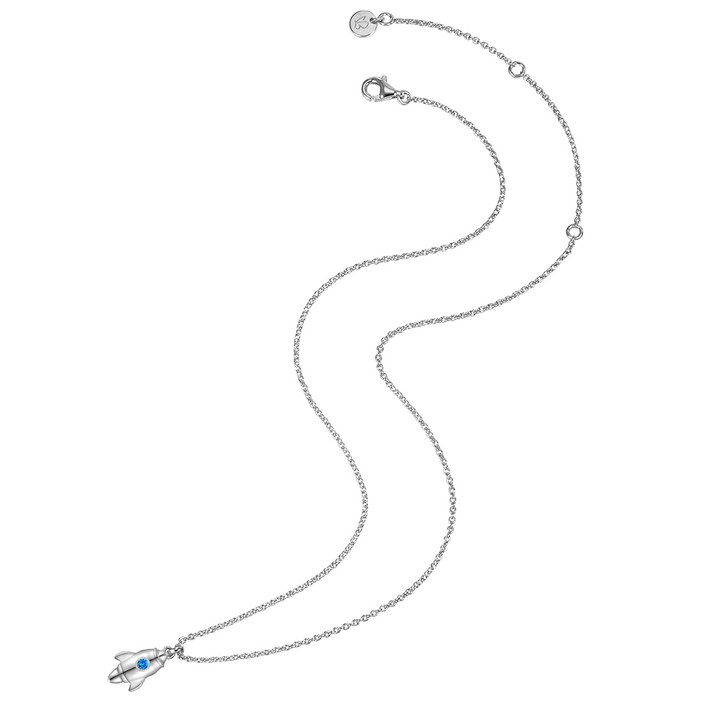 Glanzstücke München Collier en argent Fusée Argent sterling Oxyde de zirconium (CZ) en Argent collier