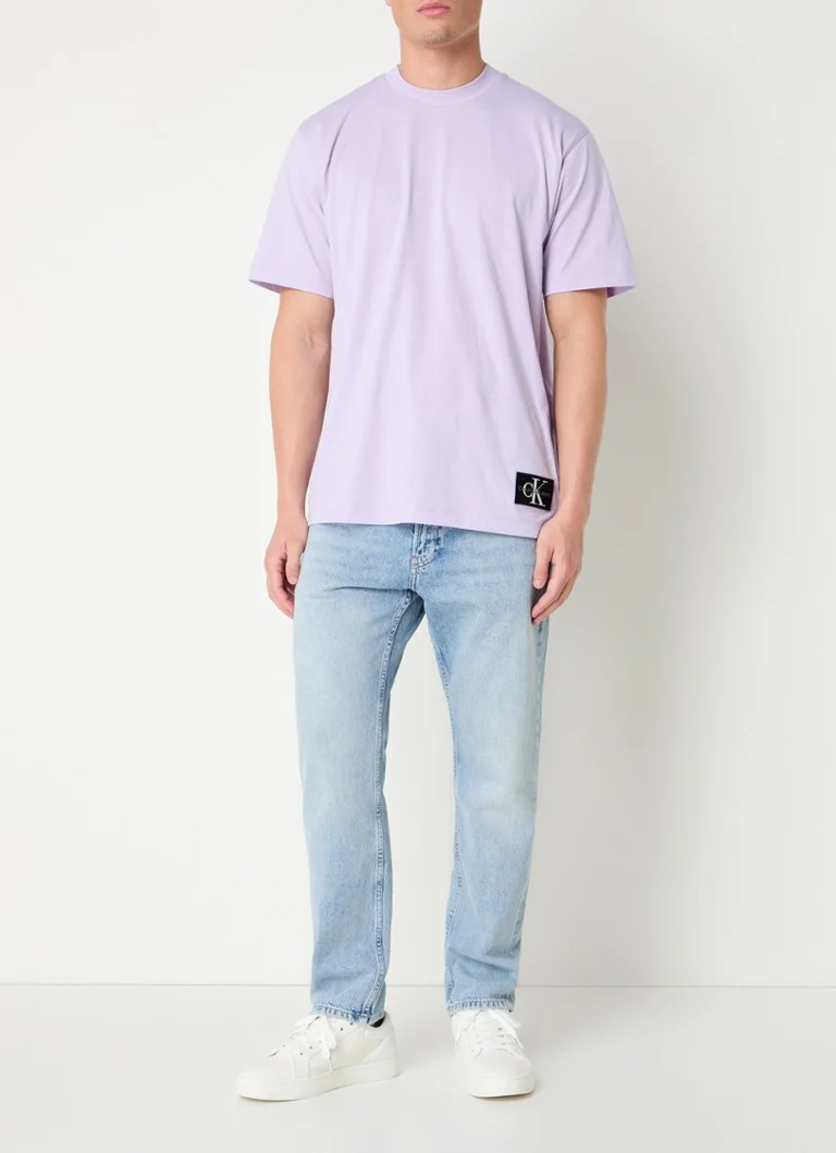 Calvin Klein slim fit jeans med lett vask
