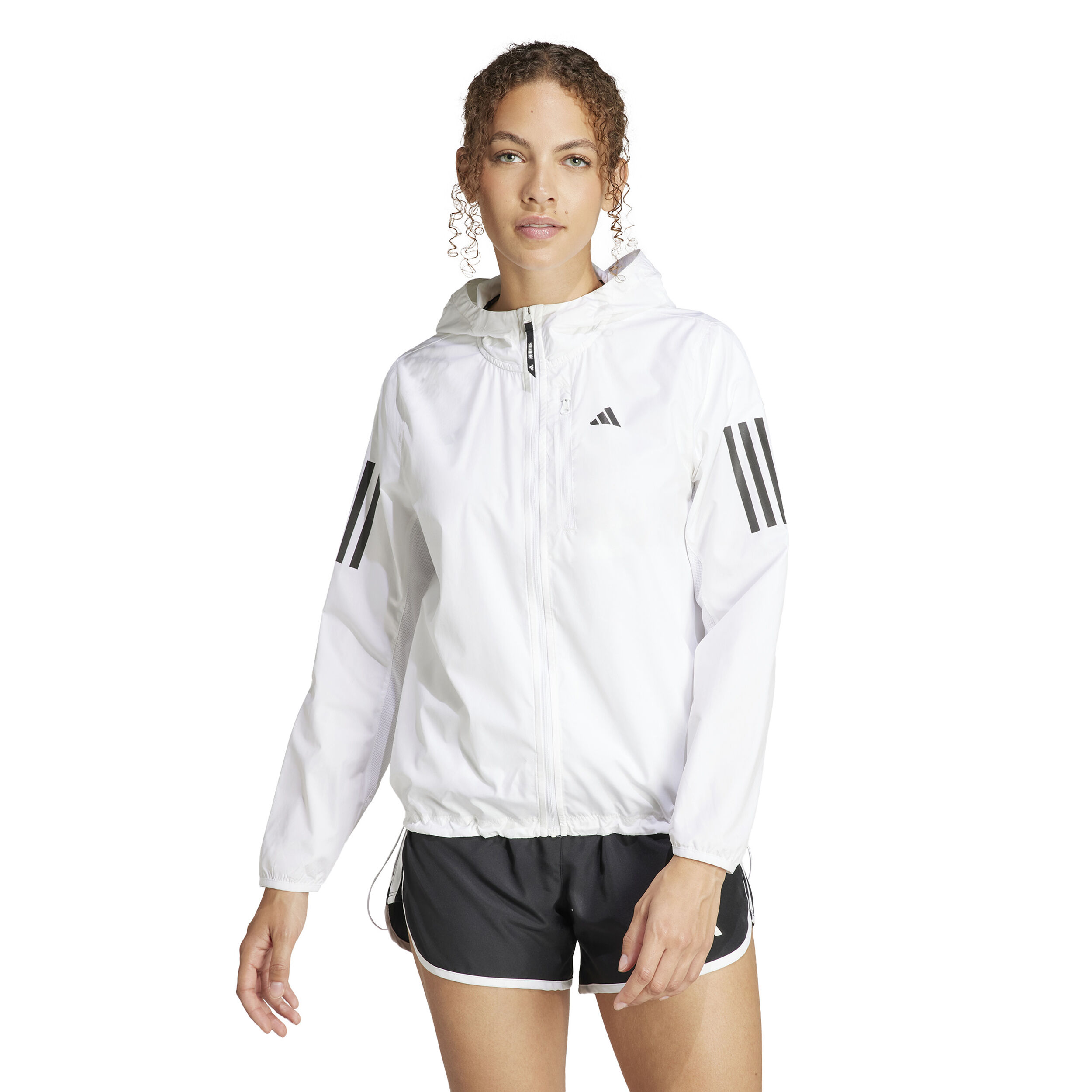 Own The Run B Jacket Laufjacke Damen - Weiß