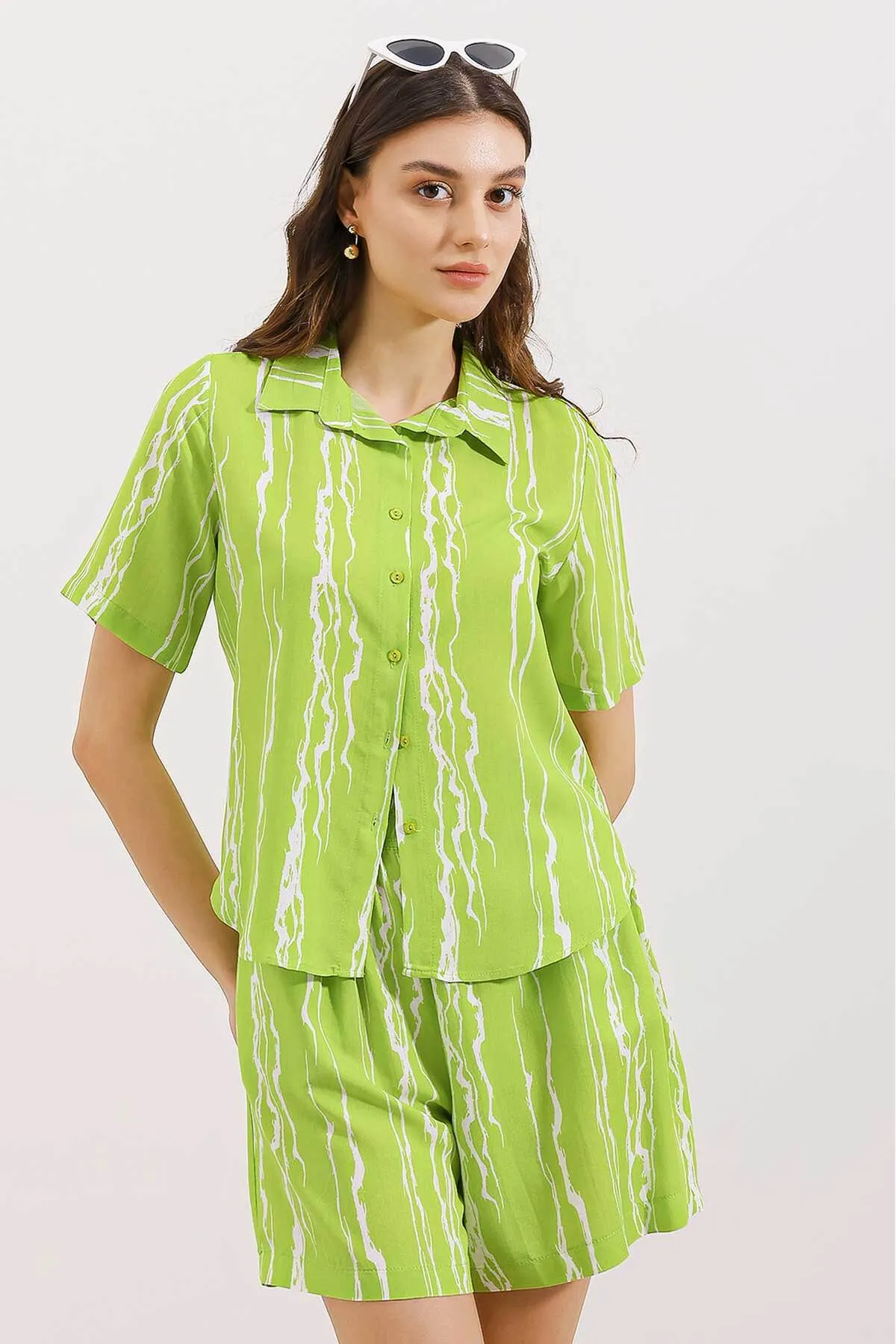 Bigdart  Zweiteiler - Grün - Oversized