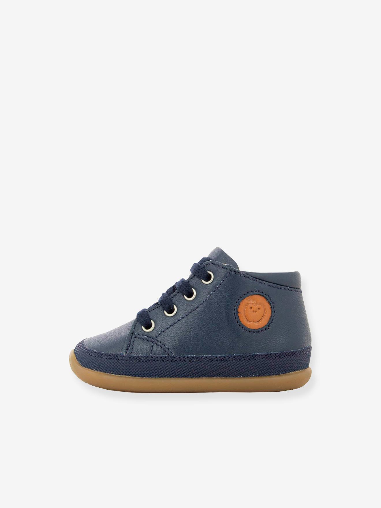 Shoo-Pom Baby Schnürboots CUZY ZIP LACE SHOO POM - marine