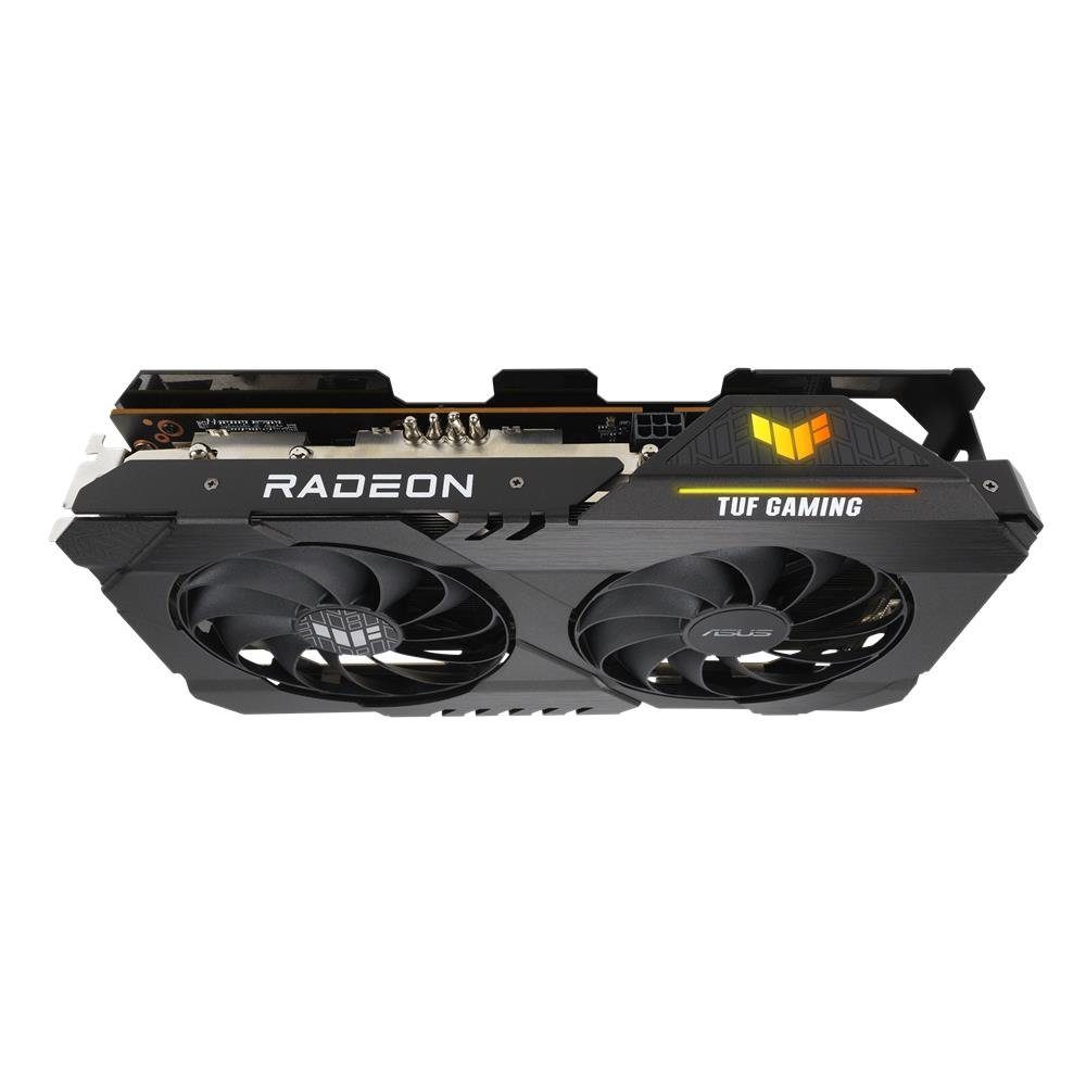 Asus TUF AMD Radeon RX 6500XT OC Grafikkarte (4 GB, GDDR6, Gaming Grafikkarte, GDDR6, PCIe 4.0, Aura Sync, HDMI, DisplayPort)