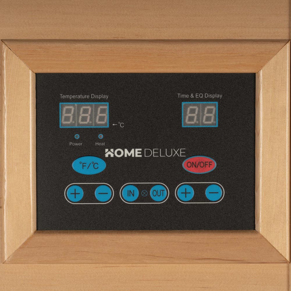 Home Deluxe Infrarotsauna REDSUN XXL - 150 x 150 cm