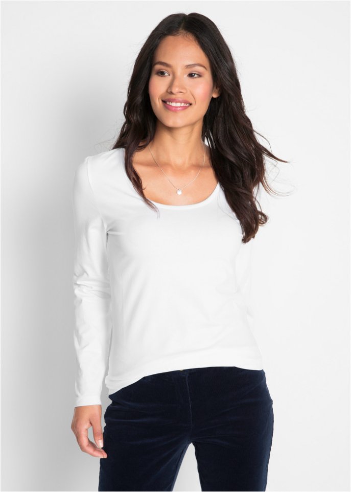 Stretch-Shirt, Langarm