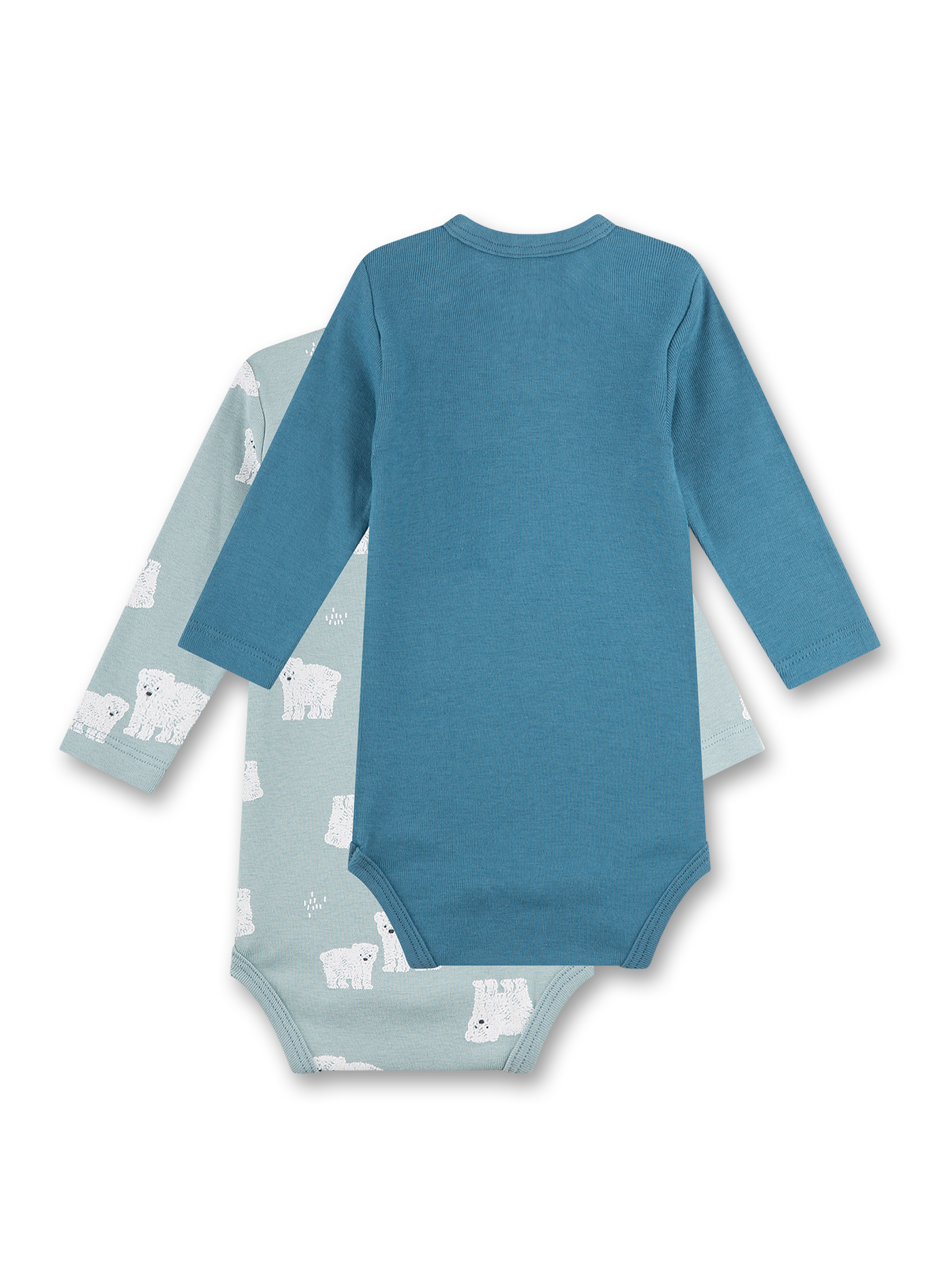 Baby-Bodylangarm (Doppelpack) Blau