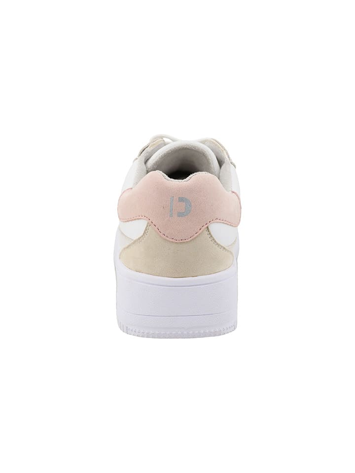Tom Tailor Sneakers in Weiß/ Beige/ Rosa günstig kaufen