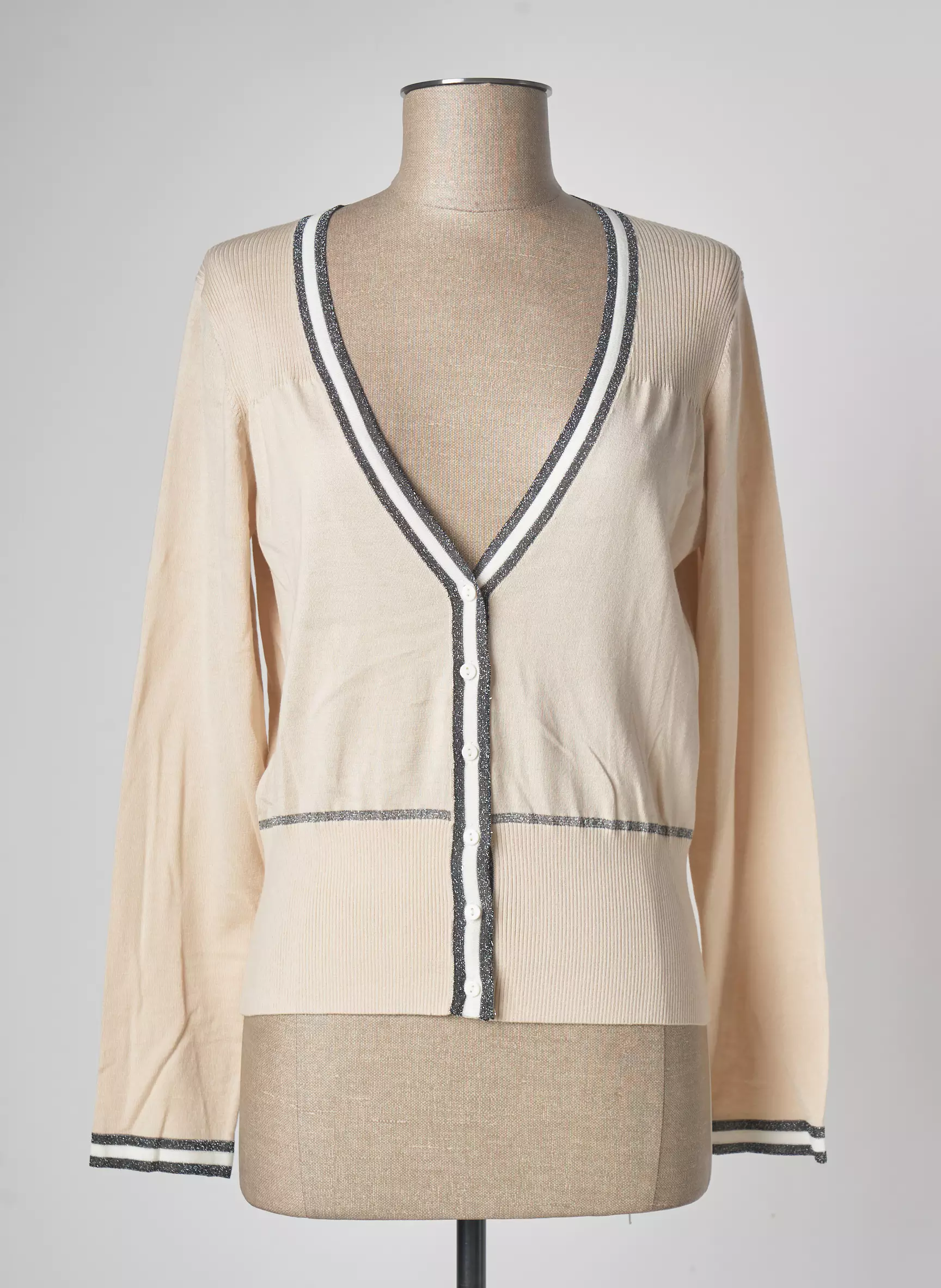 Devernois Cardigans Femme couleur beige