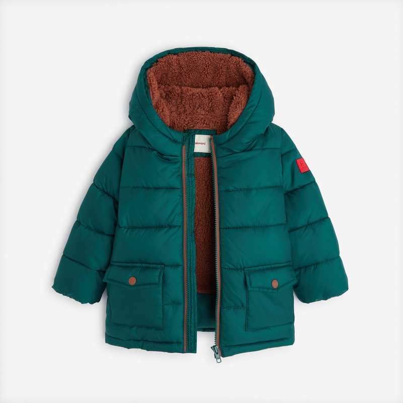 Parka bébé garçon vert cèdre Catimini
