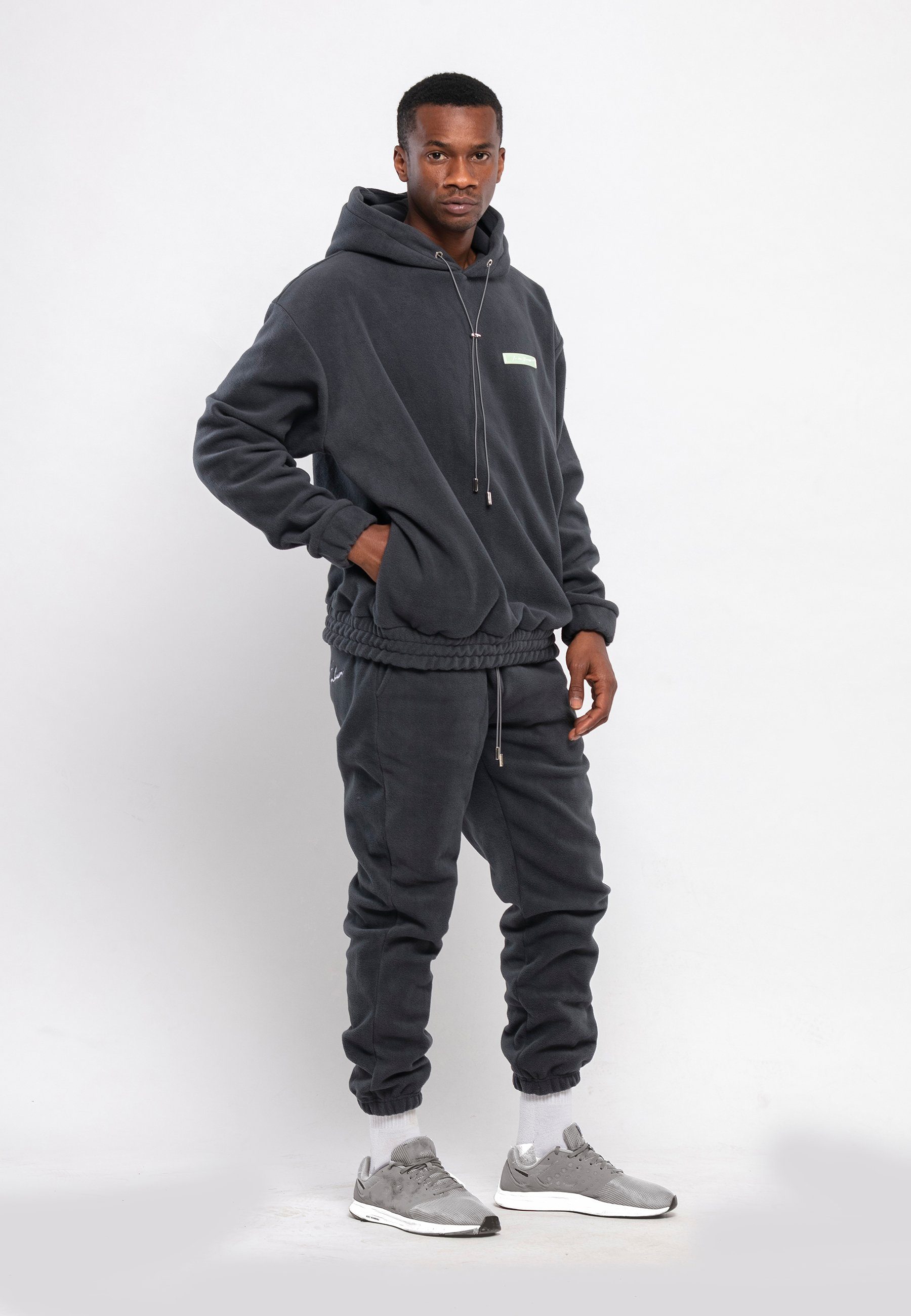 Tom Barron Jogginganzug OVERSIZE FLEECE FABRIC SWEATSHIRT AND PANT SETS
