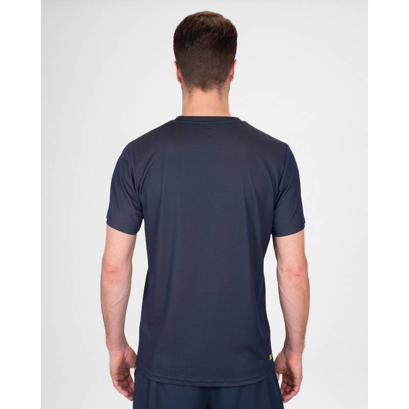 BIDI BADU Crew Inside Out V-Neck Tee Tennisshirt Herren