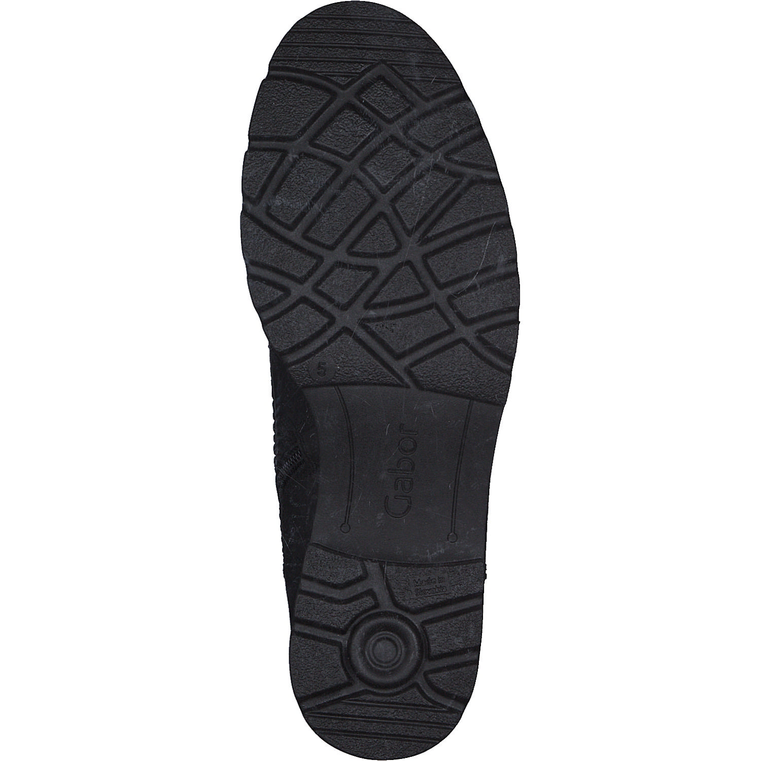 Gabor Comfort Rhodos 92.786, Schnürstiefeletten, Damen, schwarz