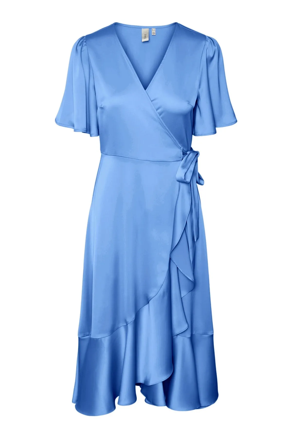 Y.A.S.  Kleid - Blau - Wickelschnitt
