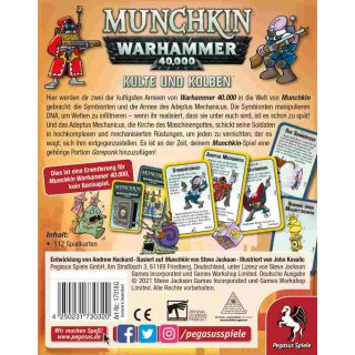 Munchkin Warhammer 40.000: Kulte und Kolben (DE)