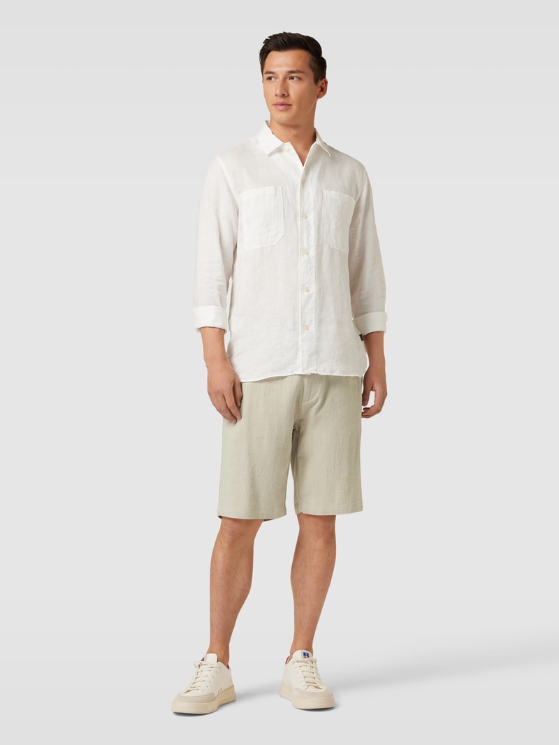 Bermudas mit Gesäßtasche in sand