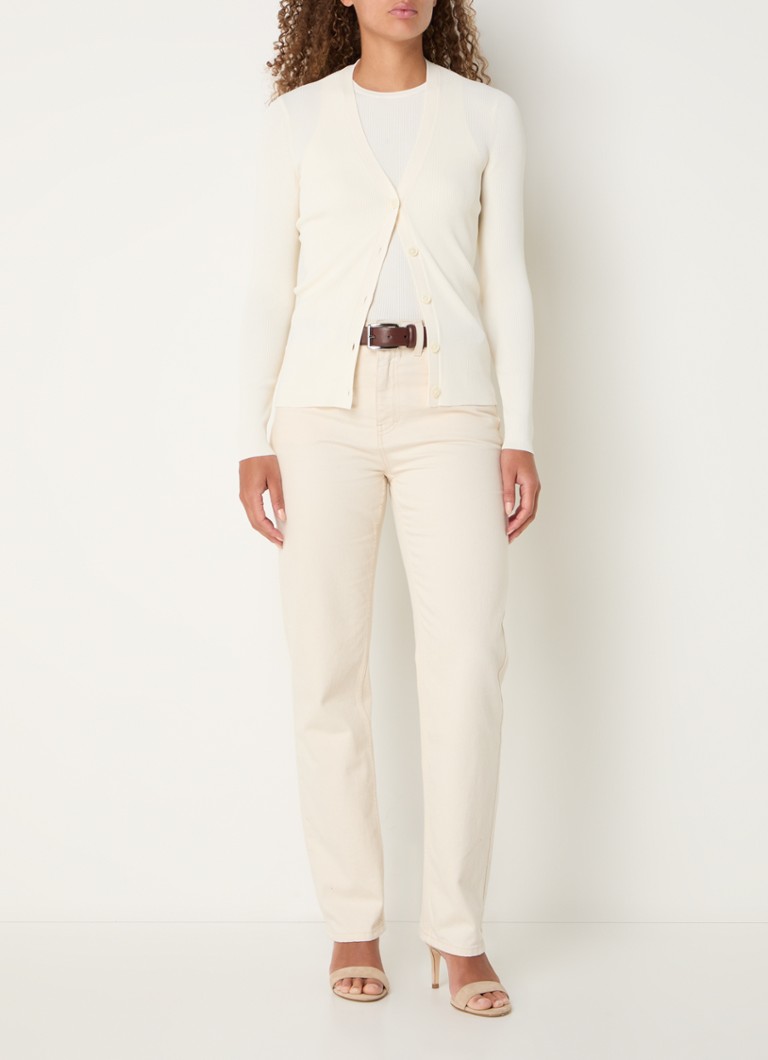 Vestă tricotată cu nervuri elastice Ralph Lauren