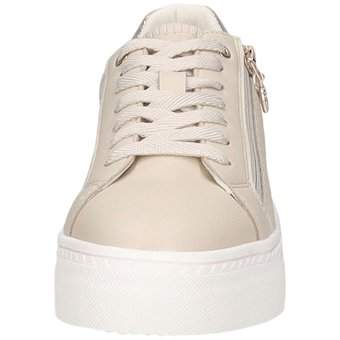 Tamaris Plateau Sneaker in beige