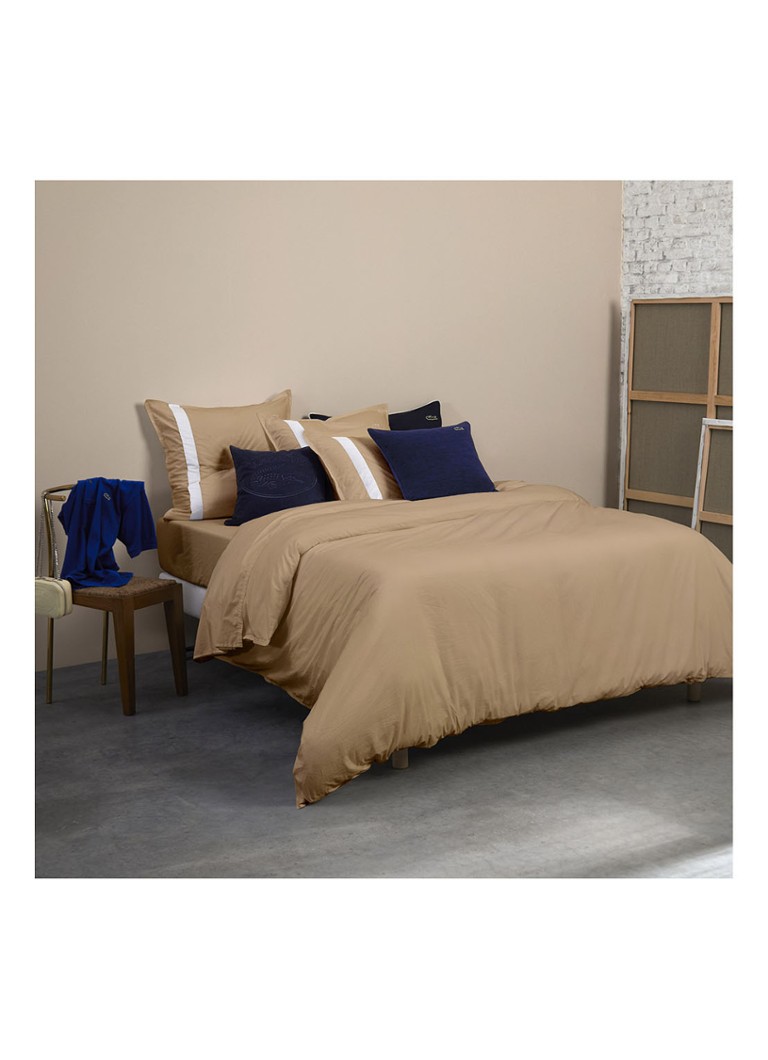 Poszewka na poduszkę Lacoste z bawełny organicznej, 200 nici/cm²
