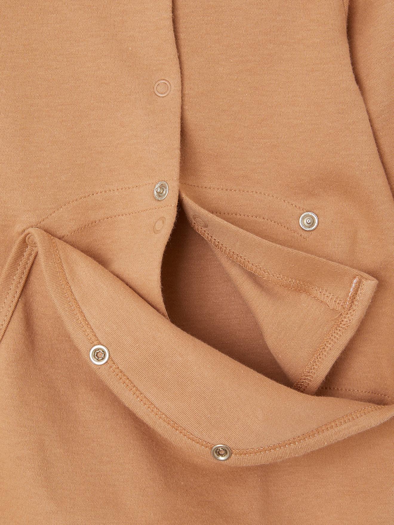 Vertbaudet 3er-Pack Baby Strampler BASIC, Interlock-Jersey - pack salbeigrün savanne