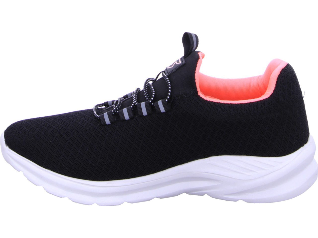 DIVERSE Sportliche Slipper schwarz