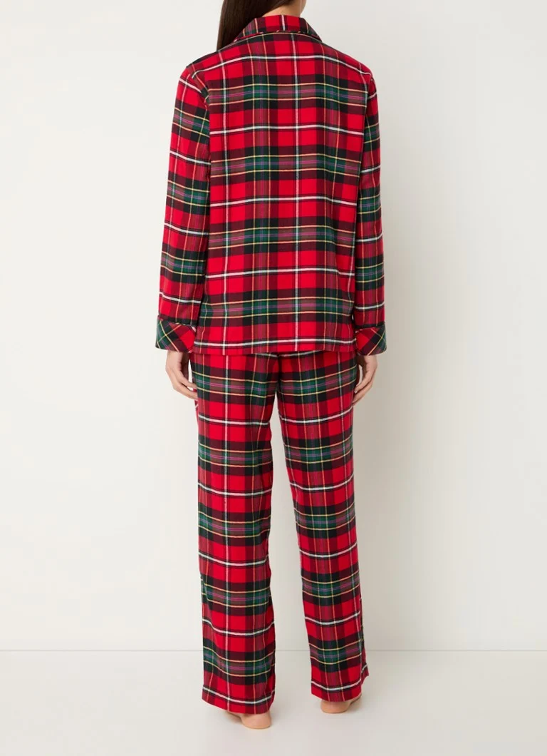 Set de pijamale în carouri Ralph Lauren