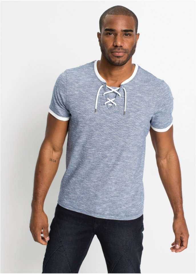 T-Shirt mit Schnürung