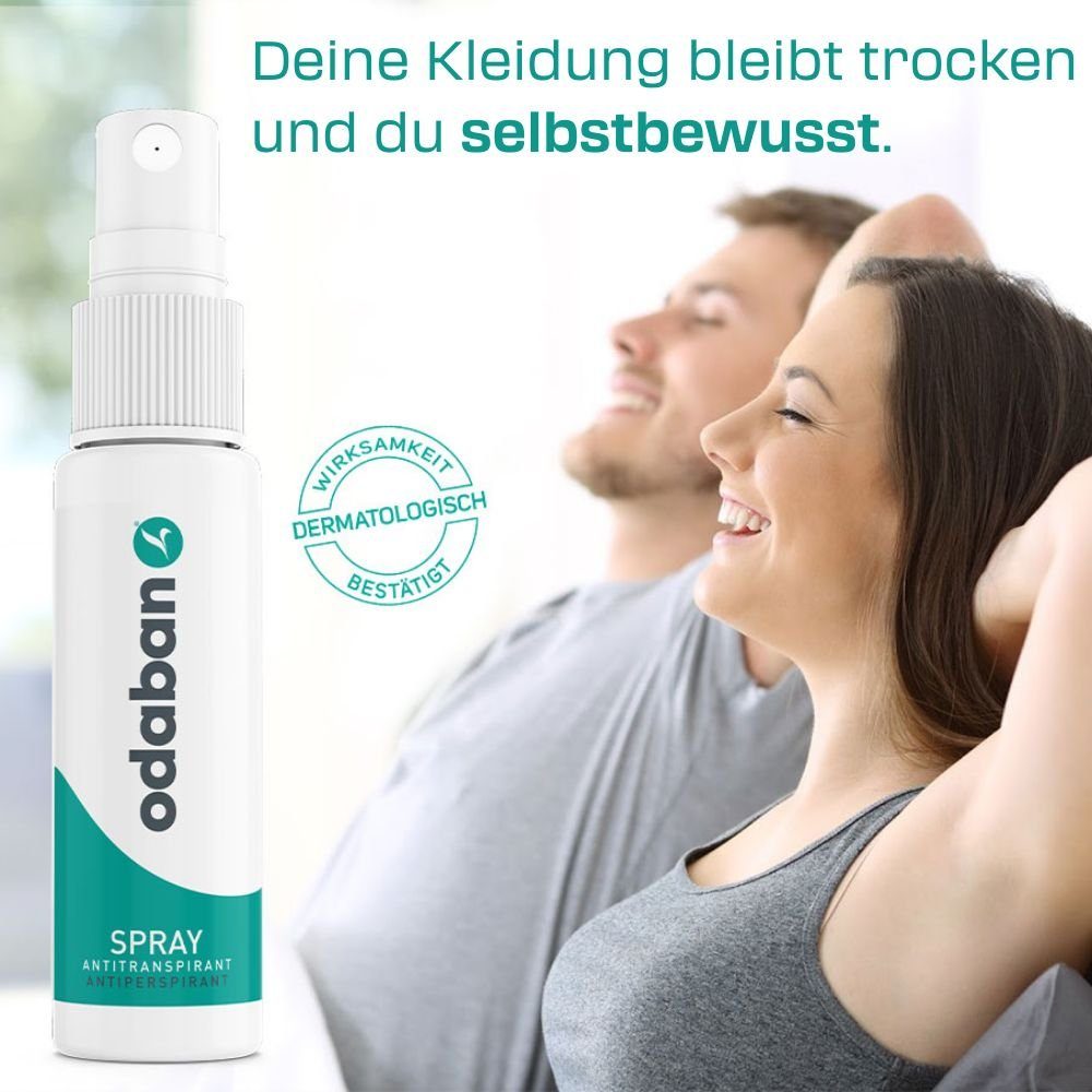 Odaban Deo-Set odaban® Komplett Set gegen Schwitzen & Schweißgeruch, 1-tlg.