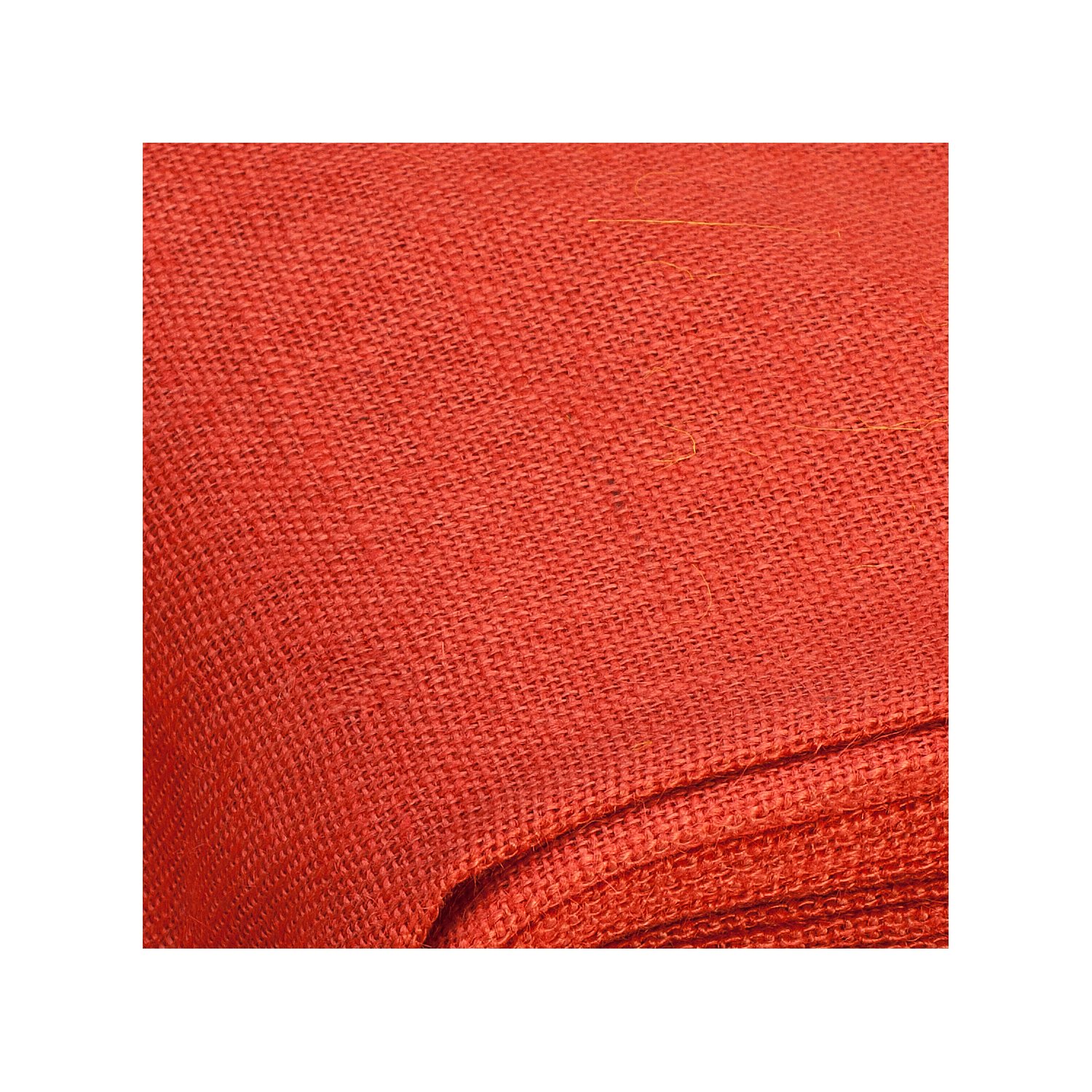 Jute (Rupfen), rot