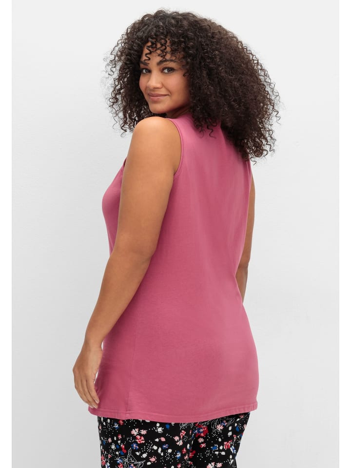 sheego Top in beere günstig kaufen
